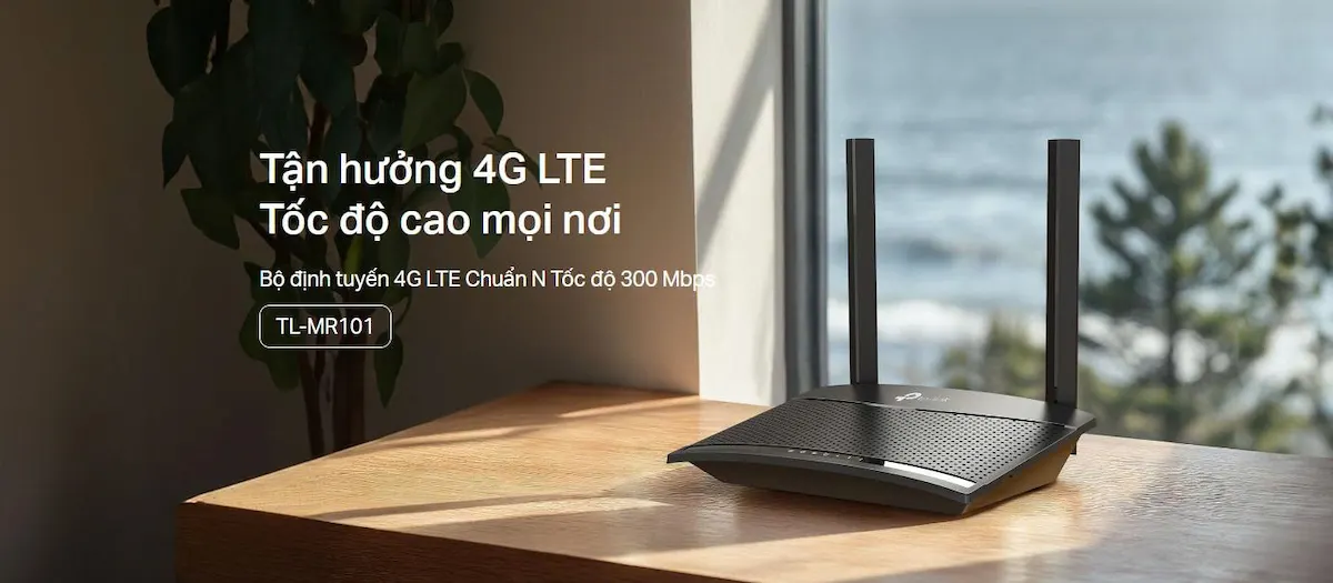 Router WiFi 4G LTE TP-Link TL-MR101