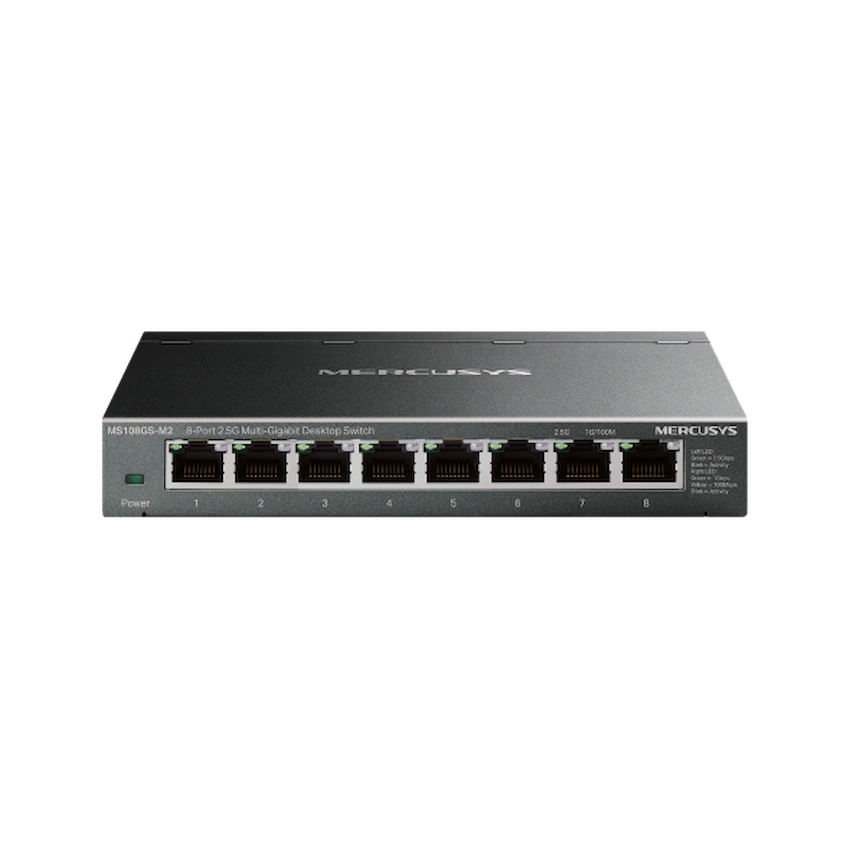 Switch Mercusys MS108GS-M2 (8 Cổng 2.5G Multi-Gigabit)