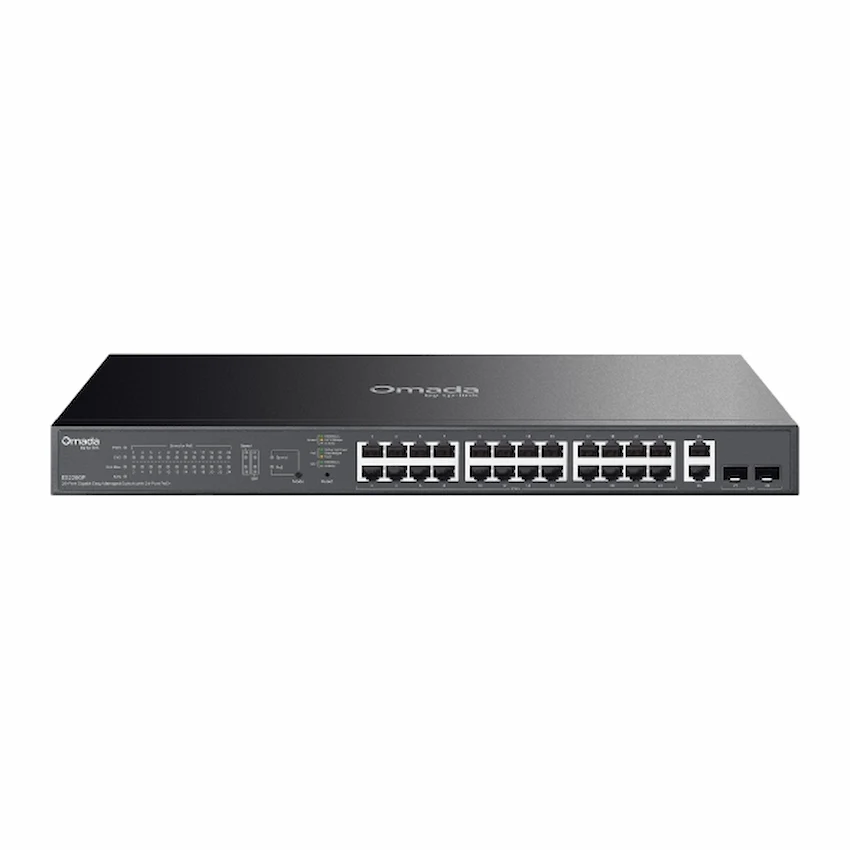 Switch TP-Link Omada ES228GP (28 cổng Gigabit – 24 cổng PoE+)