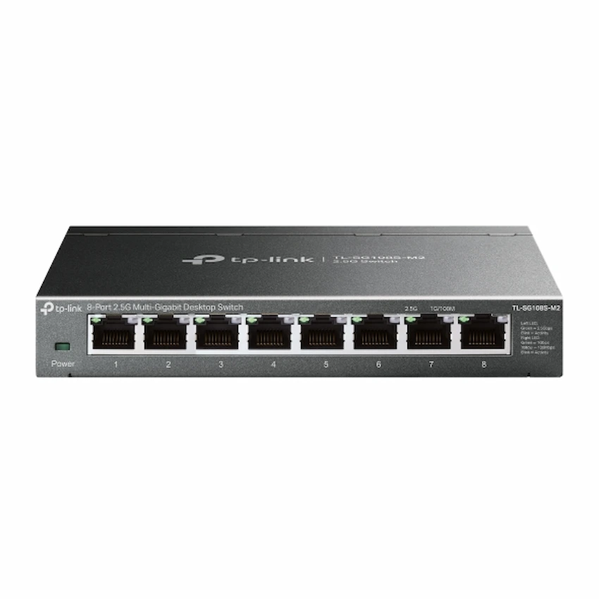Switch TP-Link TL-SG108S-M2 (8-Port 2.5G Multi-Gigabit)