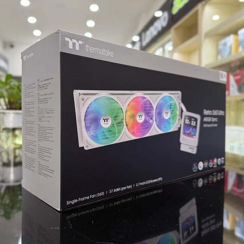 Tản Nhiệt Nước AIO Thermaltake Retro 360 Ultra ARGB (LCD 3.7 inch, ARGB)