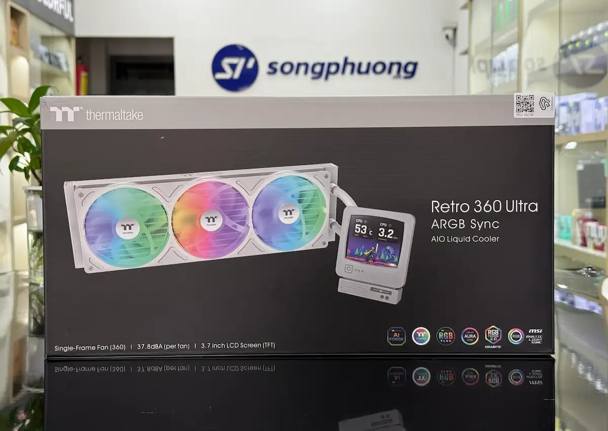 Tản Nhiệt Thermaltake Retro 360 Ultra ARGB -songphuong.vn Tản Nhiệt Thermaltake Retro 360 Ultra ARGB