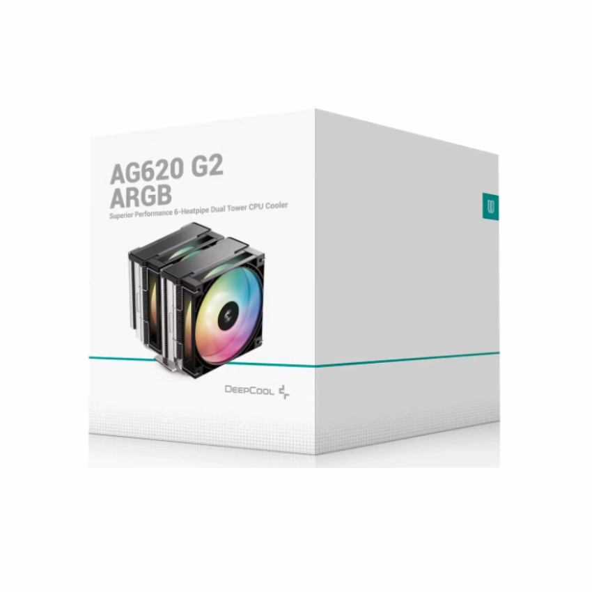Tản nhiệt khí Deepcool AG620 G2 ARGB (Dual Tower)
