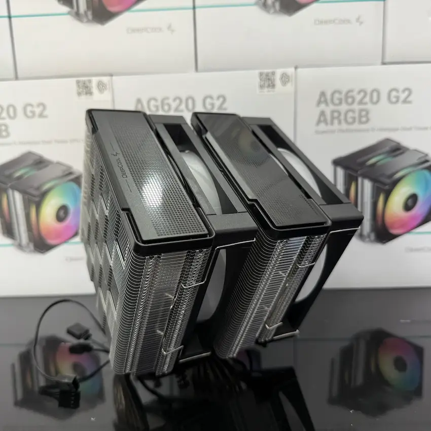 Tản nhiệt khí Deepcool AG620 G2 ARGB (Dual Tower)