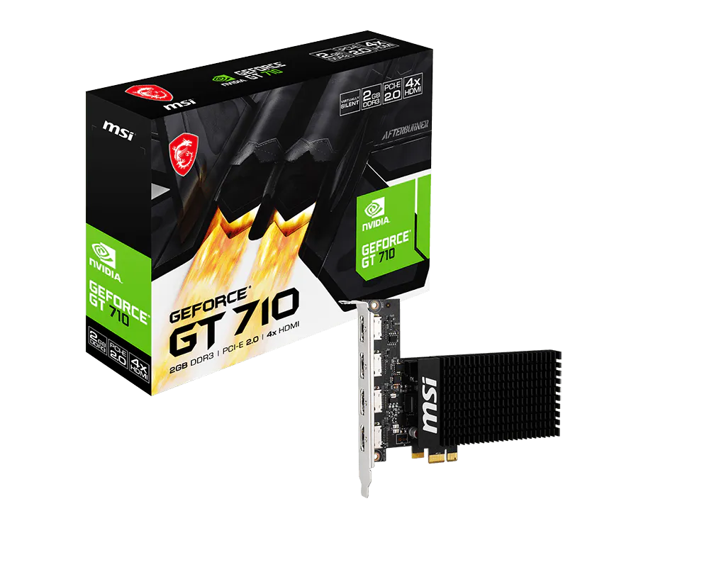 VGA MSI GT 710 2GD3H 4HDMI