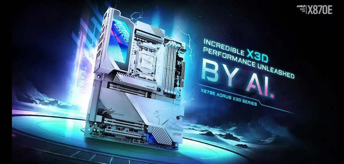 Mainboard Gigabyte X870E AORUS MASTER X3D ICE DDR5 Gigabyte X870E AORUS MASTER X3D ICE