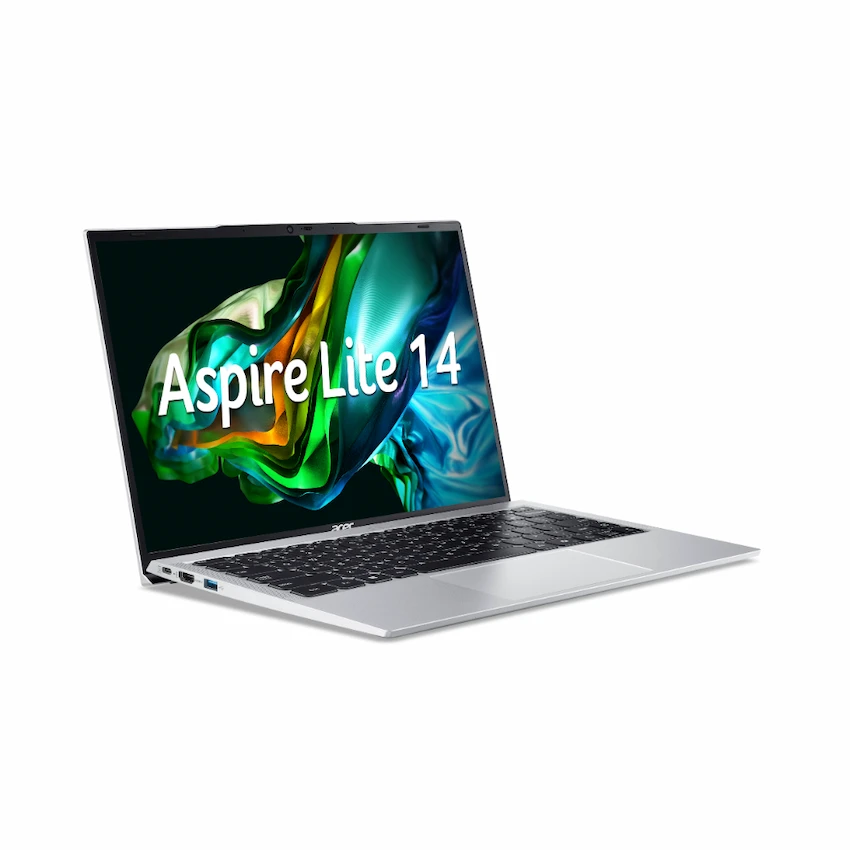 Laptop Acer Aspire Lite 14 AI AL14-57P-76KR (Intel Core 7 350, RAM 8GB, 512GB SSD, 14 inch WUXGA, Win11, Xám, NX.X1WSV.003)