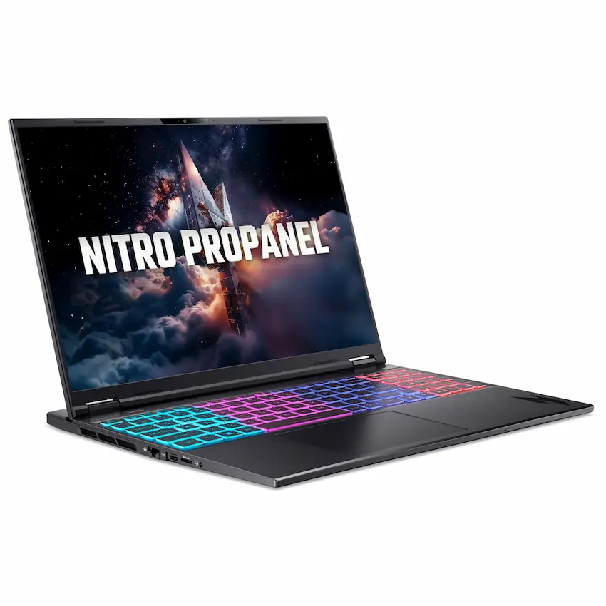 Laptop Gaming Acer Nitro ProPanel AN16S-61-R7ZJ (AMD Ryzen AI 7 350, RAM 16GB, 512GB SSD, RTX 5060 8GB, 16 inch 2K+, Win11, Đen, NH.QXFSV.002)