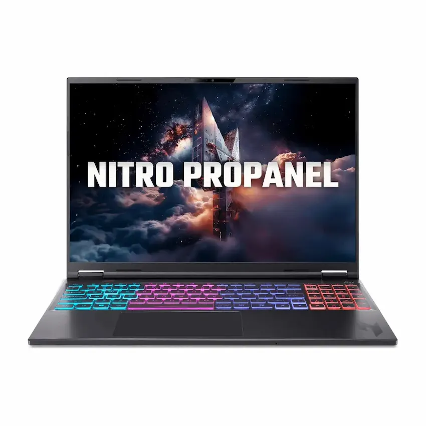 Laptop Gaming Acer Nitro ProPanel AN16S-61-R7ZJ (AMD Ryzen AI 7 350, RAM 16GB, 512GB SSD, RTX 5060 8GB, 16 inch 2K+, Win11, Đen, NH.QXFSV.002)