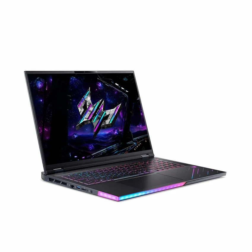 Laptop Acer Gaming Predator Helios 18 AI PH18-I71-91UX (Intel Core Ultra 9 290HX Plus, RAM 64GB, 3TB SSD, RTX5080 16GB, 18 inch WQXGA, Win11, Đen, NH.U3HSV.001)