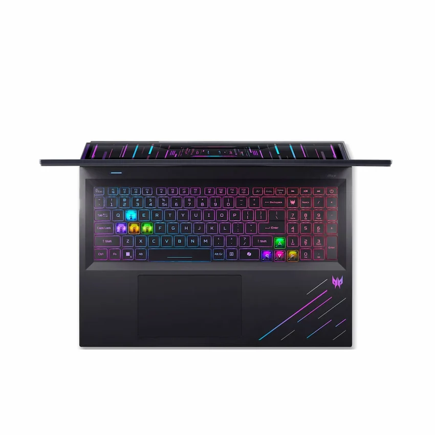 Laptop Acer Gaming Predator Helios 18 AI PH18-I71-91UX (Intel Core Ultra 9 290HX Plus, RAM 64GB, 3TB SSD, RTX5080 16GB, 18 inch WQXGA, Win11, Đen, NH.U3HSV.001)