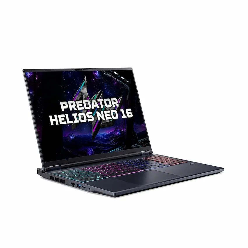 Laptop Acer Gaming Predator Helios Neo 16 PHN16-I31-91K5 (Intel Core i9-14900HX, RAM 32GB, 1TB SSD, RTX5070 8GB, 16 inch WQXGA, Win11, Đen, NH.U4QSV.002)