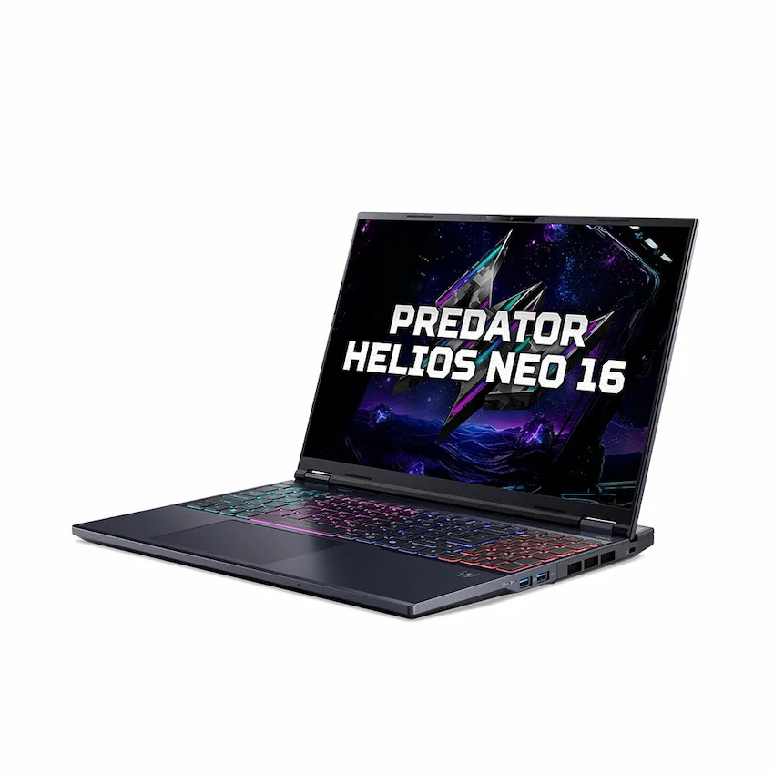 Laptop Acer Gaming Predator Helios Neo 16 PHN16-I31-91K5 (Intel Core i9-14900HX, RAM 32GB, 1TB SSD, RTX5070 8GB, 16 inch WQXGA, Win11, Đen, NH.U4QSV.002)