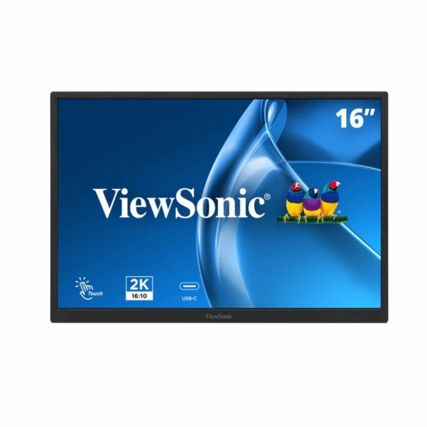 Màn Hình di động ViewSonic TD1617A-2K (16 inch, 2560×1600 WQXGA, 165Hz, IPS, Touch, 3ms, USB-C, 100% sRGB)