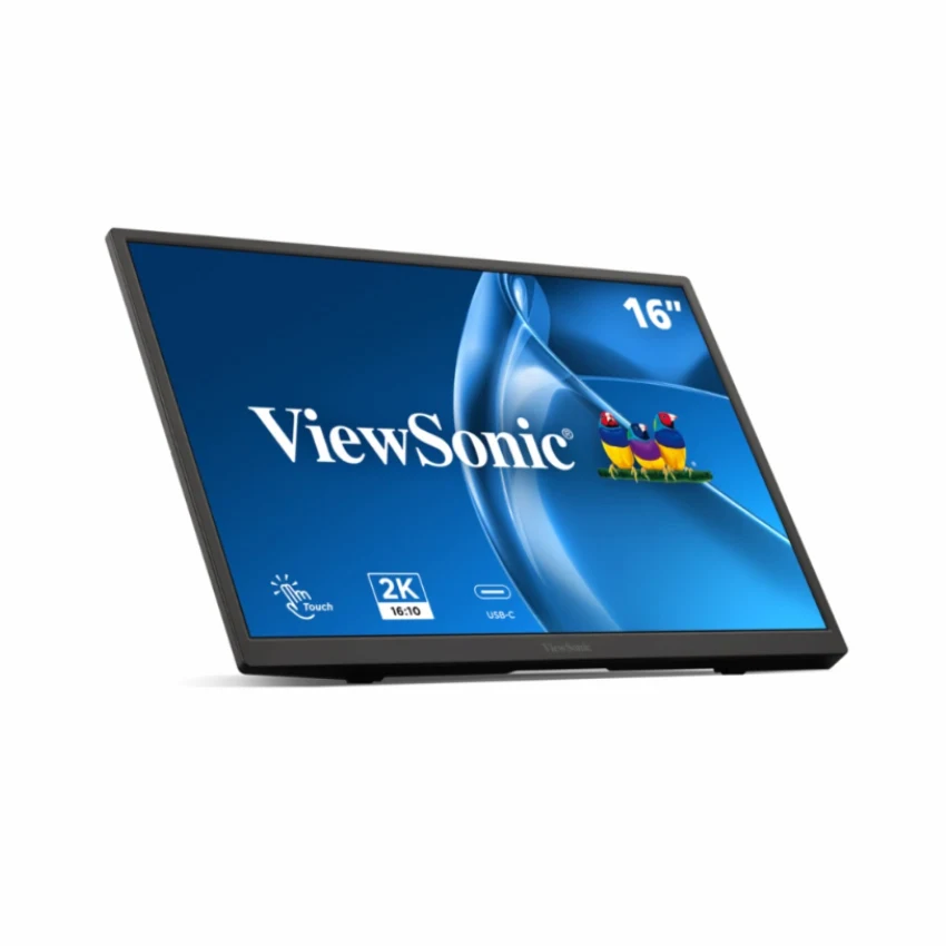 Màn Hình di động ViewSonic TD1617A-2K (16 inch, 2560x1600 WQXGA, 165Hz, IPS, Touch, 3ms, USB-C, 100% sRGB)