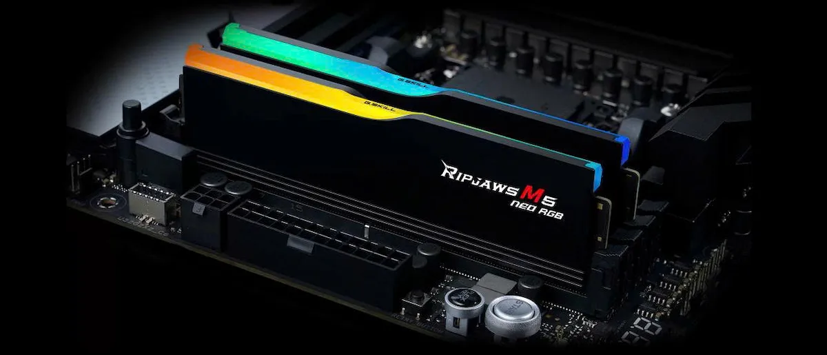 Ram G.Skill Ripjaws M5 RGB 32GB DDR5 6000MHz - F5-6000J3648D16GX2-RM5NRK Ram G.Skill Ripjaws M5 RGB 32GB DDR5 6000MHz