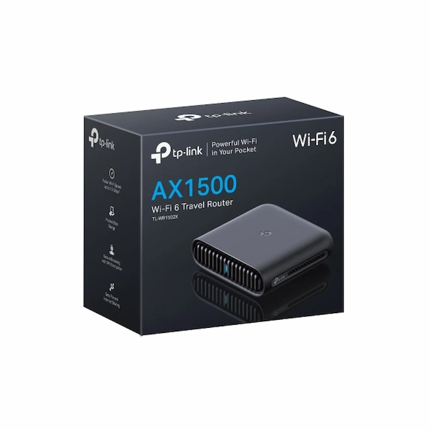 Router WiFi Di Động TP-Link TL-WR1502X (WiFi 6 AX1500)