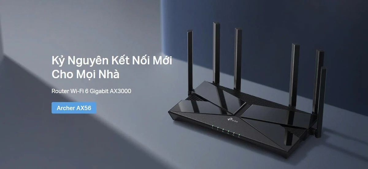 Router WiFi TP-Link Archer AX56 (WiFi 6 Gigabit AX3000, HP Version) Router WiFi TP-Link Archer AX56