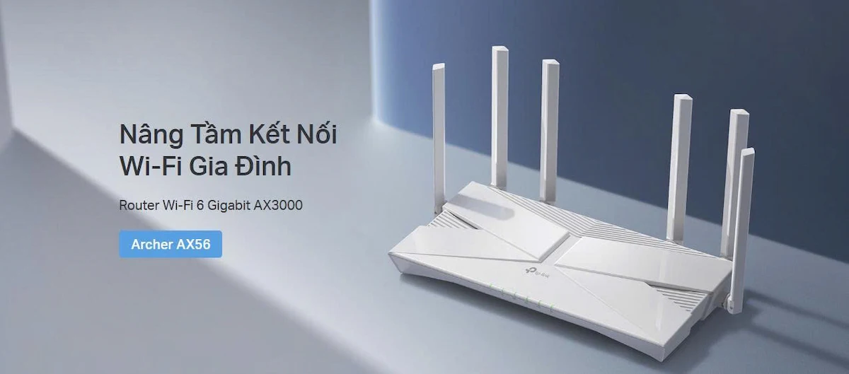 Router WiFi TP-Link Archer AX56 White (WiFi 6 Gigabit AX3000) Router WiFi TP-Link Archer AX56 White