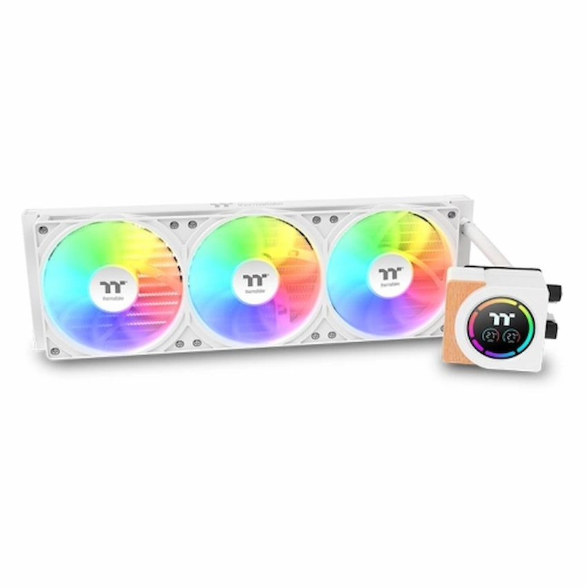 Tản Nhiệt Nước AIO Thermaltake LB360-S ARGB Sync White (ARGB, LCD- Hiển thị nhiệt độ)