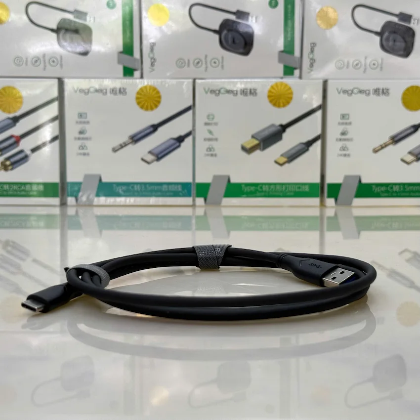 USB 3.0 -TypeC 10G Data Cable VegGieg V-U323 (1.5m, 10Gbps)