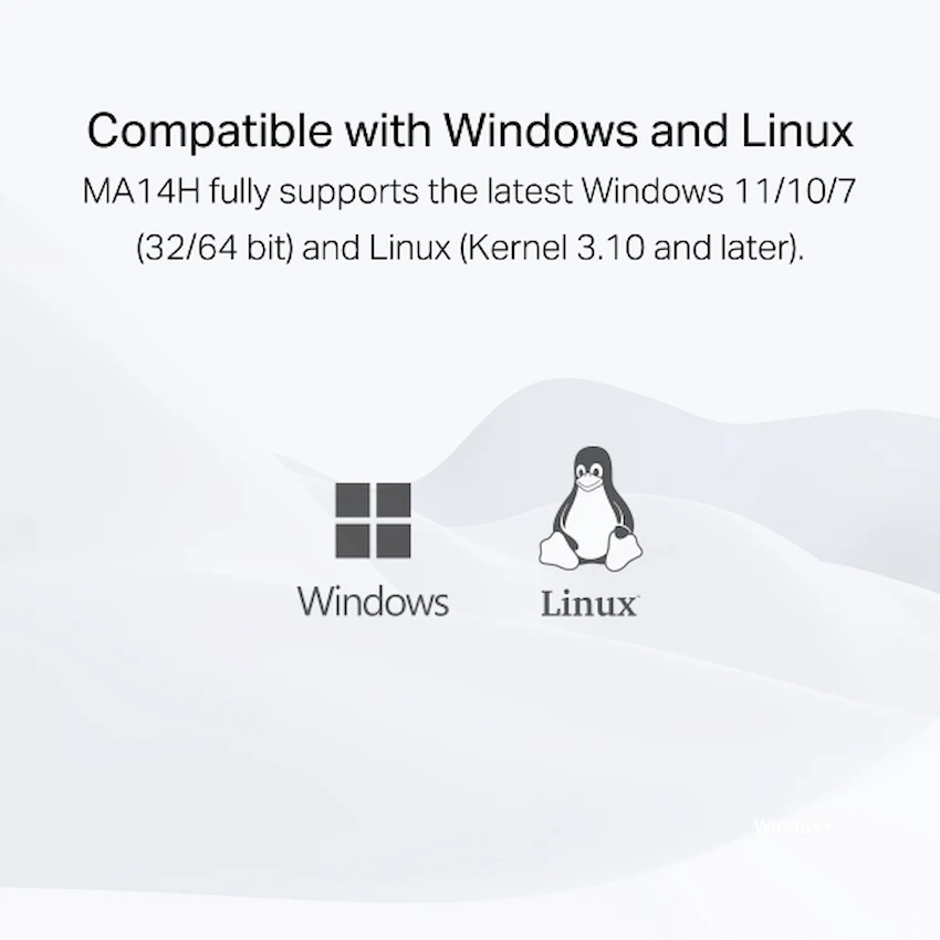 USB WiFi 6 Mercusys MA14H (Wi-Fi 6 AX300)