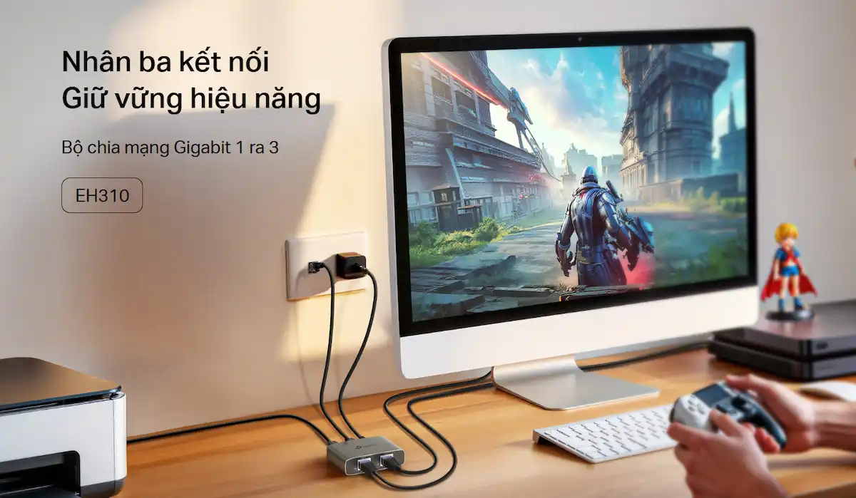 Bộ chia mạng Gigabit TP-Link EH310 Bộ chia mạng Gigabit TP-Link EH310