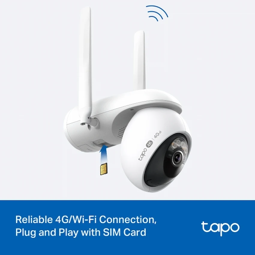 Camera 4G TP-Link Tapo C665G KIT (Quay Quét,WiFi/4G LTE, Năng Lượng Mặt Trời)