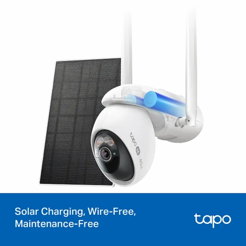 Camera 4G TP-Link Tapo C665G KIT (Quay Quét,WiFi/4G LTE, Năng Lượng Mặt Trời)