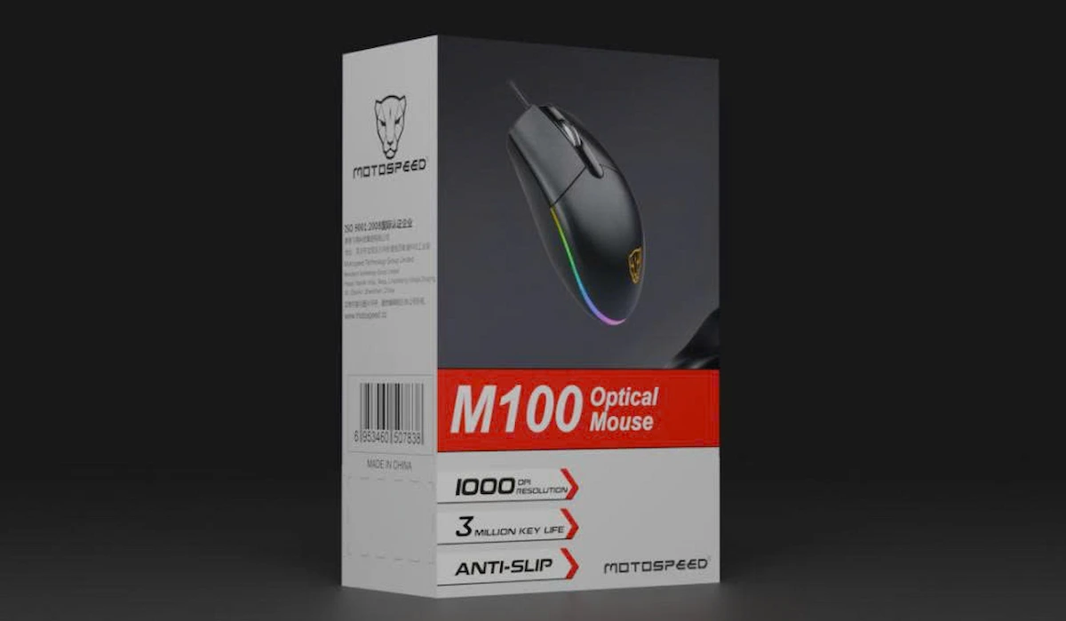 Chuột Motospeed M100 Wired