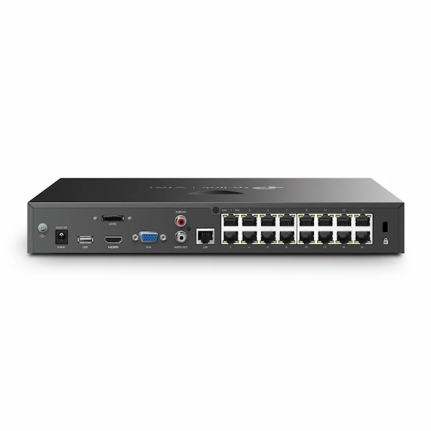 Đầu Ghi Hình TP-Link VIGI NVR2016H-16MP (POE+, 16 Kênh, xuất video HDMI 4K, PoE 140W)