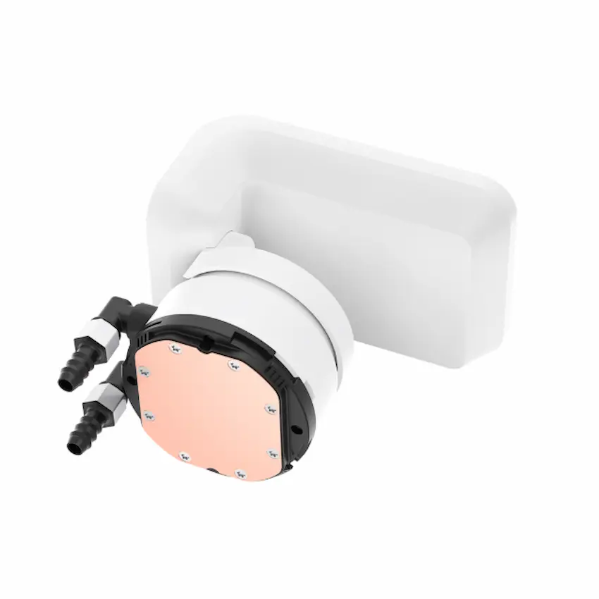 Tản Nhiệt Nước Ocypus Delta L36 Elite ARGB Digital White (Màn cong hiển thị nhiệt độ, LED vô cực)