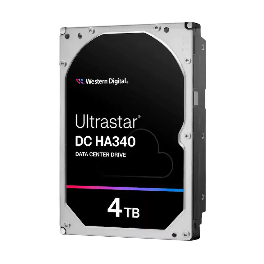 Ổ cứng HDD WD Ultrastar DC HA340 4TB SATA 3 – WUS721204BLE6L4 (3.5 inch, SATA, 256MB Cache, 7200RPM)