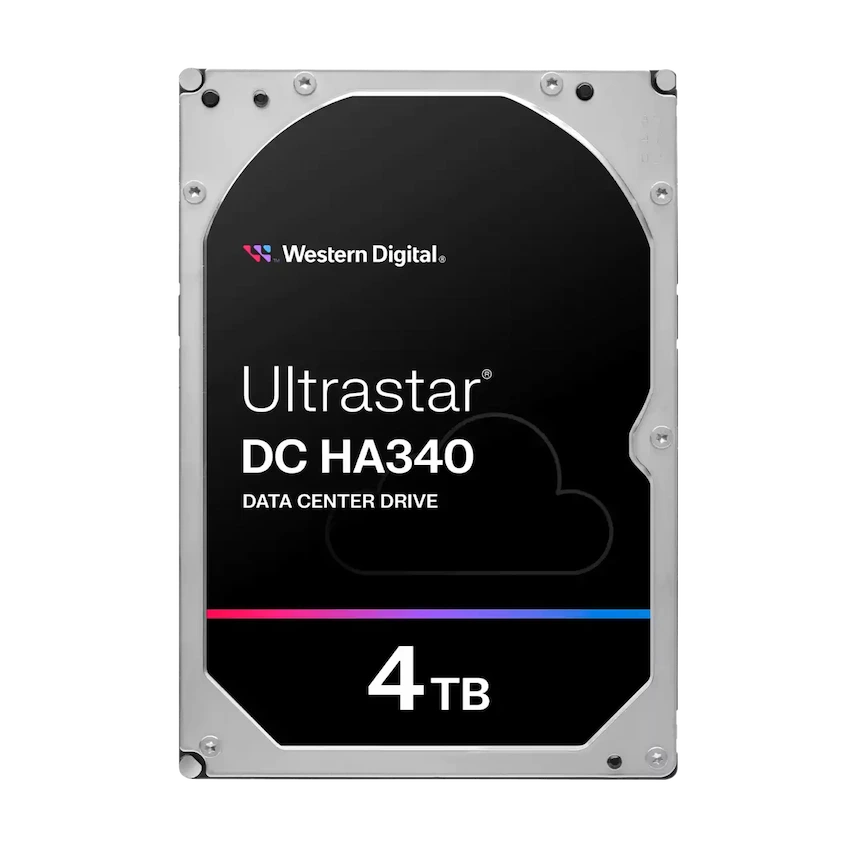 Ổ cứng HDD WD Ultrastar DC HA340 4TB SATA 3 – WUS721204BLE6L4 (3.5 inch, SATA, 256MB Cache, 7200RPM)