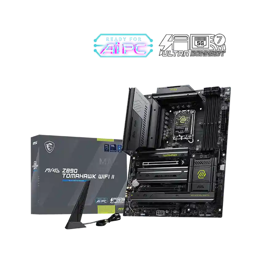 Mainboard MSI MAG Z890 TOMAHAWK WIFI II (ATX, SK LGA 1851, LAN 5G, WIFI 7, BT 5.4)