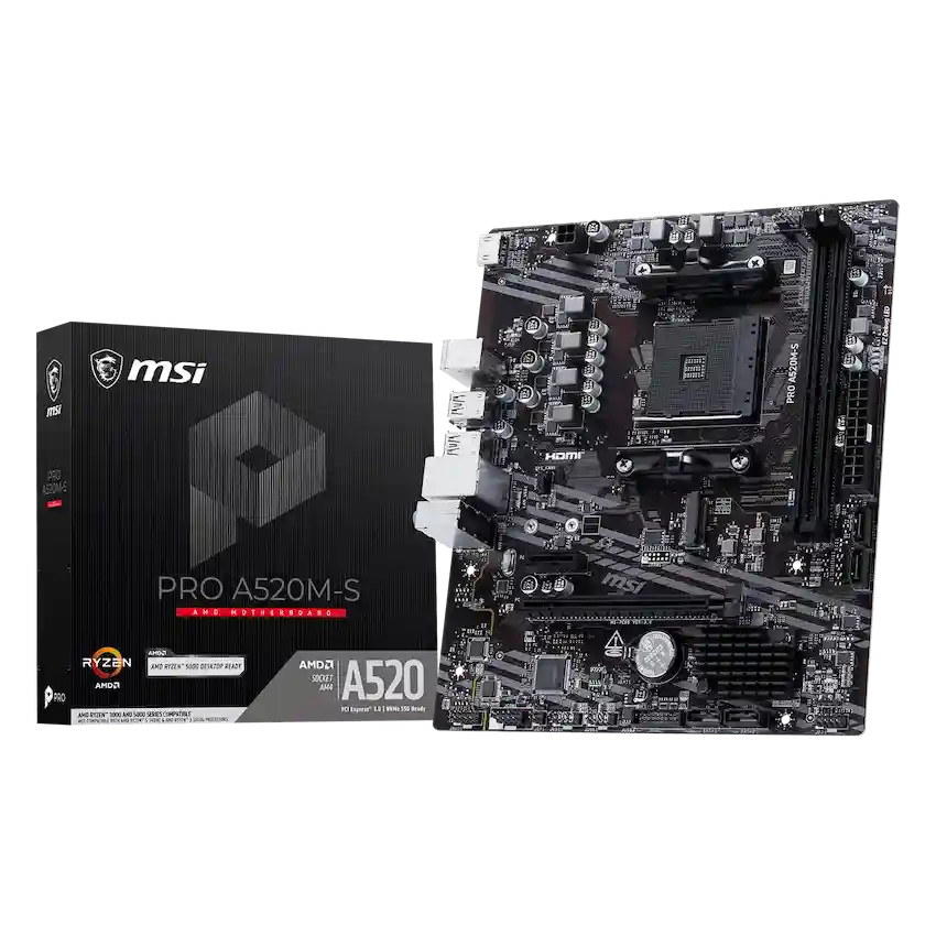Mainboard MSI PRO A520M-S DDR4