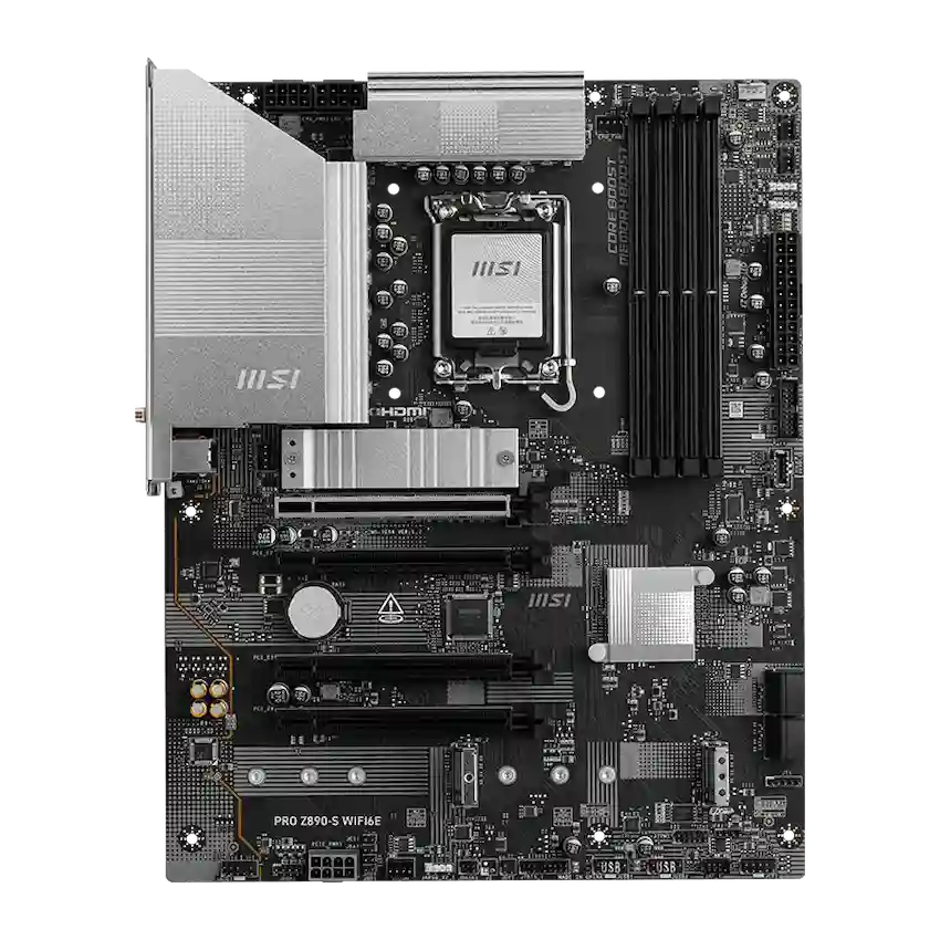 Mainboard MSI PRO Z890-S WIFI6E (ATX, SK LGA 1851, LAN 2.5G, Wi-Fi 6E, BT 5.3)