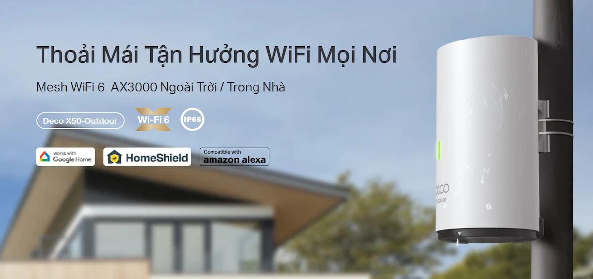 Router Mesh WiFi TP-Link Deco X50-Outdoor 1-pack Router Mesh WiFi TP-Link Deco X50-Outdoor 1-pack