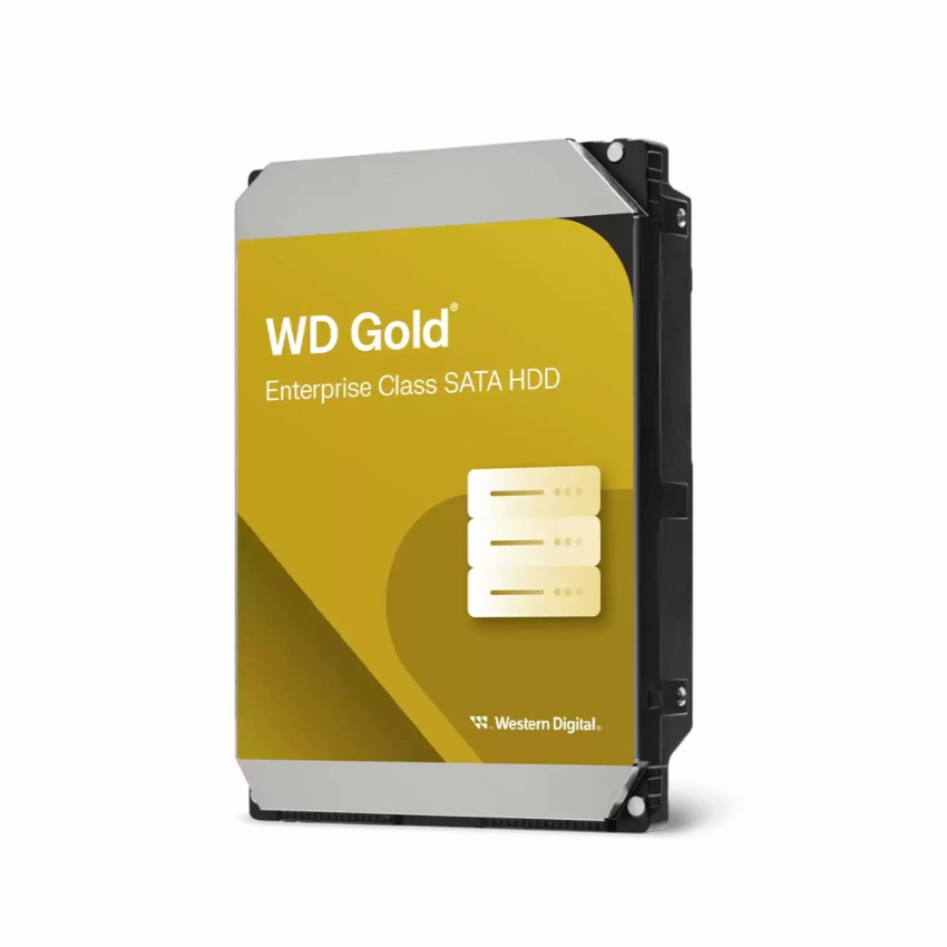 Ổ cứng HDD WD GOLD 10TB SATA 3 – WD103KRYZ (3.5 inch, SATA, 256MB Cache, 7200RPM, Màu Vàng)