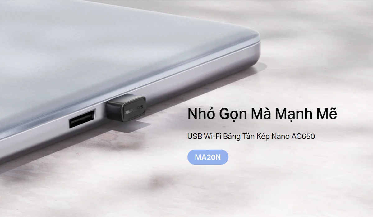USB WiFi Nano Mercusys MA20N USB WiFi Nano Mercusys MA20N