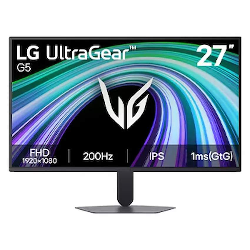 Màn hình LCD LG UltraGear G5 27G523B-B 200Hz (27 inch, FHD 1920×1080, IPS, 200Hz, 1ms, sRGB 99%, G-SYNC®/ FreeSync Premium, 25G550B-B.ATV)